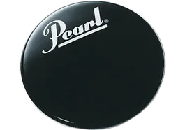 PEARL Parche Resonante 22" Black Beat W/Logo