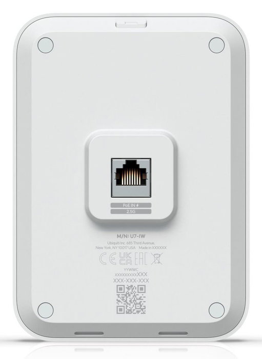 Ubiquiti UniFi U7 In-Wall WiFi 7 Blanco Ubiquiti UniFi U7 In-Wall WiFi 7 Blanco