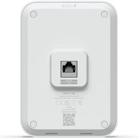 Ubiquiti Punto de Acceso UniFi U7 In-Wall WiFi 7 Montado en Pared U7-IW