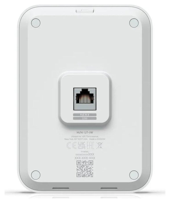 Ubiquiti UniFi U7 In-Wall WiFi 7 Blanco Ubiquiti UniFi U7 In-Wall WiFi 7 Blanco