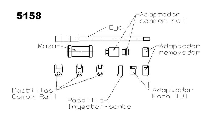 Juego Extractor Inyectores Master
