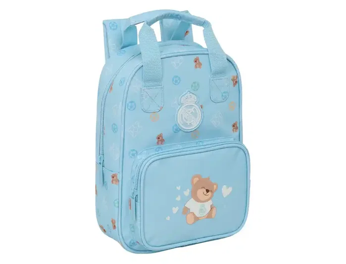 Safta Mochila Infantil Real Madrid Azul con Asas Safta Mochila Infantil Real Madrid Azul con Asas