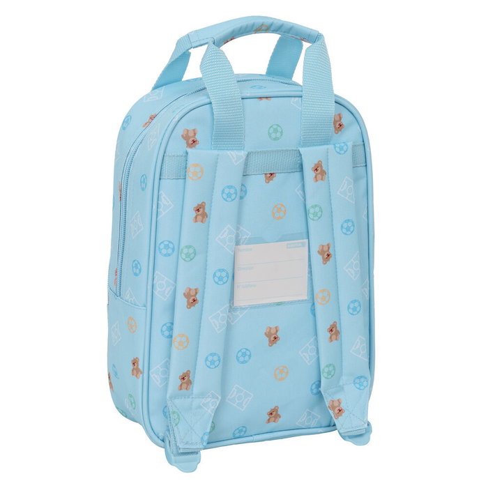 Safta Mochila Infantil Real Madrid Azul con Asas Safta Mochila Infantil Real Madrid Azul con Asas