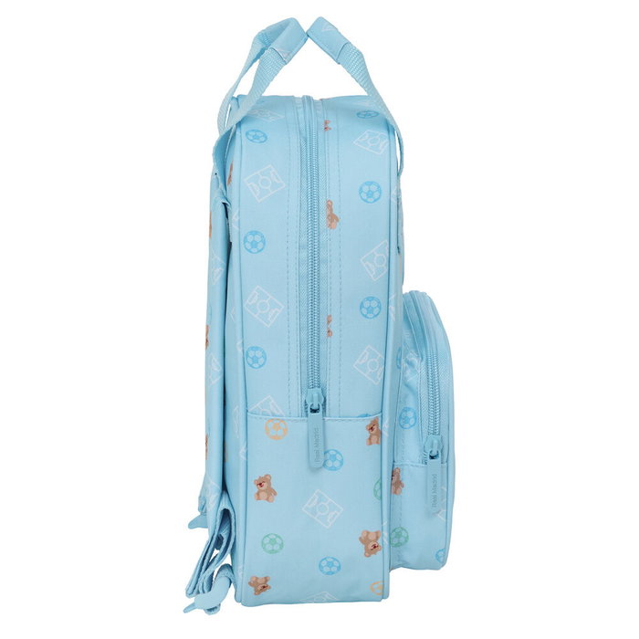 Safta Mochila Infantil Real Madrid Azul con Asas Safta Mochila Infantil Real Madrid Azul con Asas