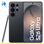 Samsung Galaxy S26 Ultra 256GB Negro, Android 16, 17.5 cm (6.9") Dynamic AMOLED 2X 120 Hz, Snapdragon 8 Elite Gen 5, 200 MP Cámara Cuádruple, 12 GB RAM, 5G, Batería 5000 mAh, IP68