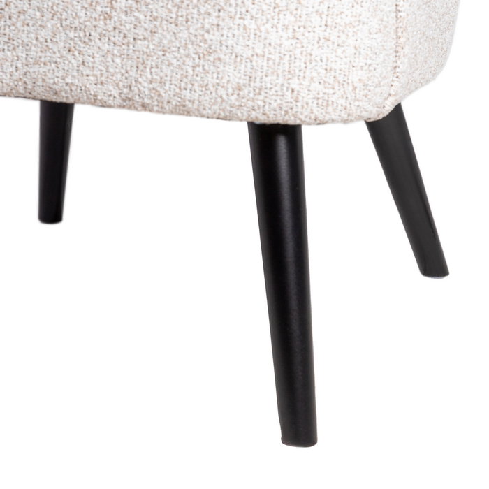 Sillón Jaspeado Crudo Tejido-Madera 70 X 74 X 90 cm Sillón Jaspeado Crudo Tejido-Madera 70 X 74 X 90 cm