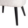 Sillón Jaspeado Crudo Tejido-Madera 70 X 74 X 90 cm