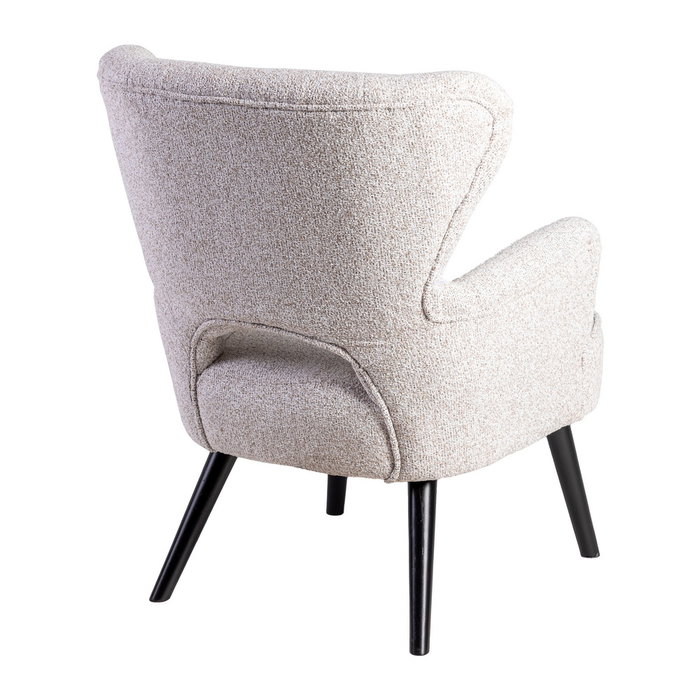 Sillón Jaspeado Crudo Tejido-Madera 70 X 74 X 90 cm Sillón Jaspeado Crudo Tejido-Madera 70 X 74 X 90 cm