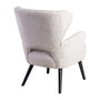 Sillón Jaspeado Crudo Tejido-Madera 70 X 74 X 90 cm