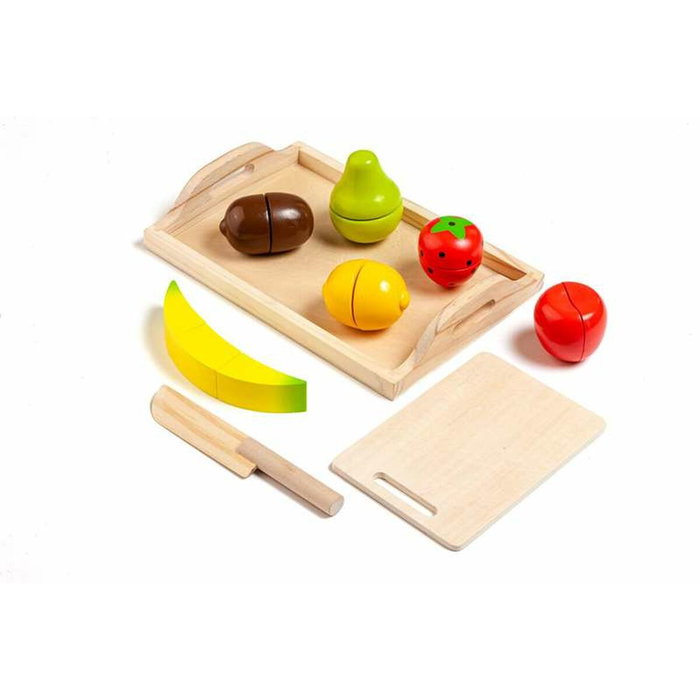 Molto Bandeja de fruta de madera set de 9 piezas