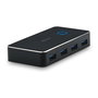 LINDY Conmutador de Comparticion USB 3.0 (2:4) 43387, Tipo C, 6 Puertos, 5 Gbit/s, Negro