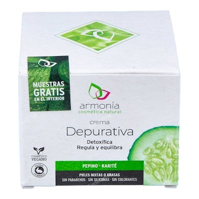 ARMONIA Crema Depurativa Pepino y Karité ARMONIA Crema Depurativa Pepino y Karité