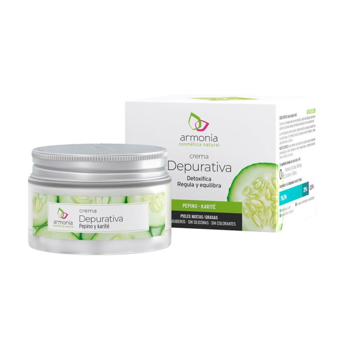 Armonia Crema Depurativa de Pepino y Karité 50 ml