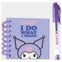 Cerdá Set de Papelería Peluche Hello Kitty Kuromi Púrpura