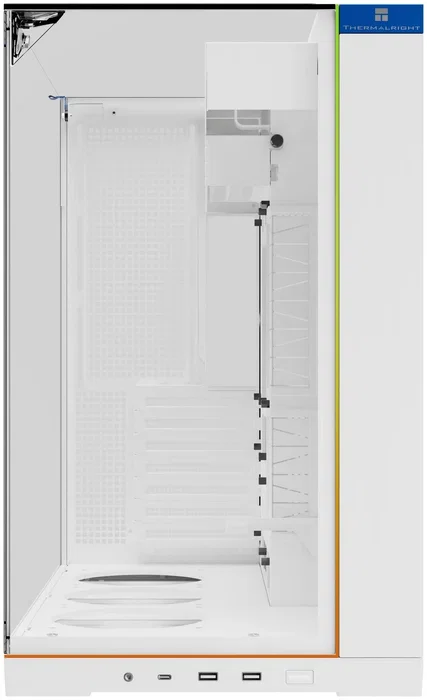 Thermalright A70 White ARGB Torre Completa SPCC/Vidrio Templado Negro Thermalright A70 White ARGB Torre Completa SPCC/Vidrio Templado Negro