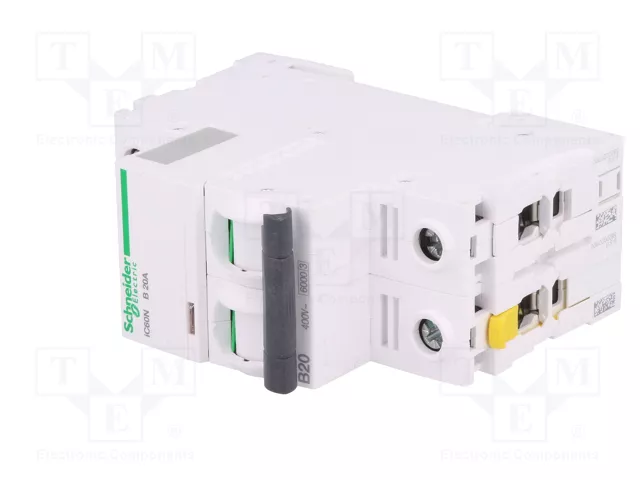 SCHNEIDER ELECTRIC Interruptor magnetotérmico iC60N 25A 2 polos B