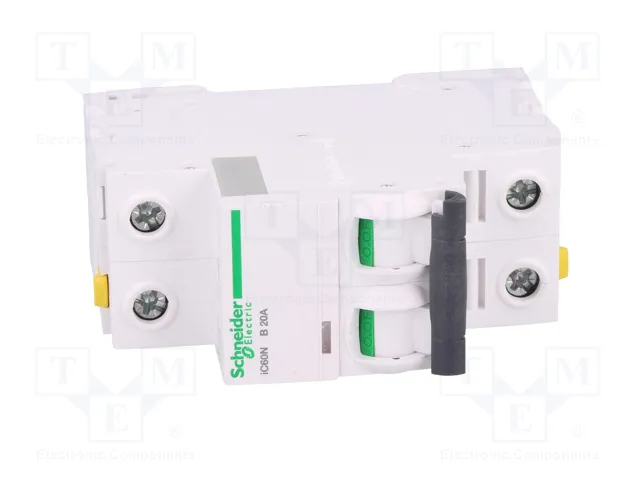 SCHNEIDER ELECTRIC Interruptor magnetotérmico iC60N 25A 2 polos B