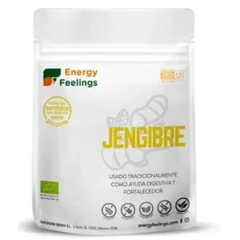 ENERGY FEELINGS Jengibre Polvo 200g Ecológico Vegano
