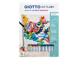 Giotto Set de dibujo pintura por números nenufar