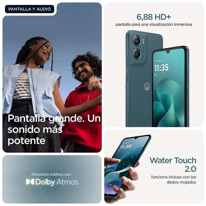 Motorola moto g06 power 6,88 pulgadas 256 GB Azul