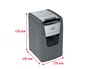 Rexel Optimum Auto+ 150M Destructora de Documentos Automática Microcorte P-5 Negro 44L