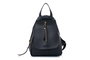 Lucky Bees Mochila 945 v2 Cuero de Polivinilo Negro para Mujer Elegante y Sofisticada