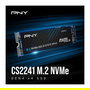 PNY CS2241 Disco SSD interno M.2 NVMe PCIe Gen4 1TB 2280, alto rendimiento, para juegos y PC