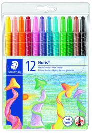 Ceras Staedtler 221 Noris Club Giratoria Estuche Plast.De 12