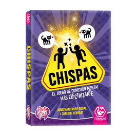 Tranjis Games - Juego de Mesa Chispas | Juego Colaborativo de Conexión Mental | Asociación de Ideas | Para Familias y Team Building | Edad Recomendada 10+