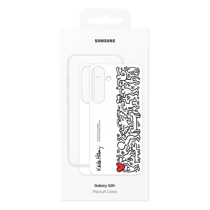 SAMSUNG Funda Flipsuit para Galaxy S25+. Blanco SAMSUNG Funda Flipsuit para Galaxy S25+. Blanco