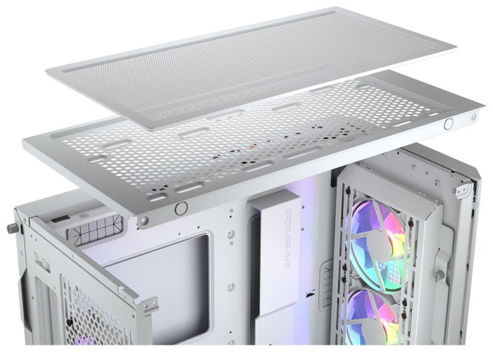 Cougar Duoface Pro ARGB Blanco