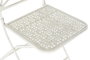 DKD Home Decor Silla Terraza Y Jardin Blanco 48 x 93 x 40 cm (2 Unidades)