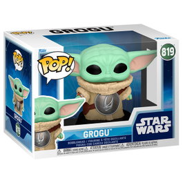 Funko Star Wars Pop! Grogu con armadura de pecho Mudhorn (Nº 819) de The Mandalorian & Grogu
