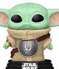 Funko Star Wars Pop! Grogu con armadura de pecho Mudhorn (Nº 819) de The Mandalorian & Grogu
