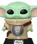 Funko Star Wars Pop! Grogu con armadura de pecho Mudhorn (Nº 819) de The Mandalorian & Grogu