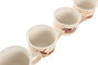 DKD Home Decor Mug Porcelana Multicolor Beige Perro 9 x 6.6 x 12 cm (12 Unidades)
