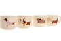 DKD Home Decor Mug Porcelana Multicolor Beige Perro 9 x 6.6 x 12 cm (12 Unidades)