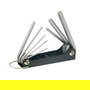 RATIO Juego 8 Llaves Allen Tipo Navaja Medidas 2.5-3-4-5-6-7-8-10 Mm