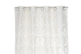 DKD Home Decor Cortina de Poliéster Beige 140x270 cm