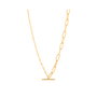 Ania Haie Collar Chain Reaction en Plata de Ley Dorado de 40cm