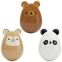 Cosmetic Club Cepillo Pelo Animal Team Kawaii Compacto