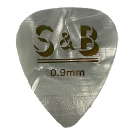 Púa S&B Lágrima Blanca 0,9