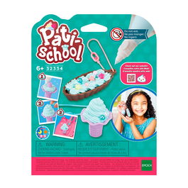 Pati-School 32334 Kit Creaciones Pastel para Decorar Tartas y Crear Llaveros con Pasta de Modelar