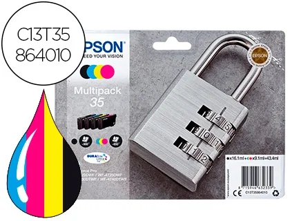 Epson Multipack 35 DURABrite Ultra C13T35864010 (4 colores) Epson Multipack 35 DURABrite Ultra C13T35864010 (4 colores)