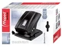 Maped Essentials Metal Perforadora de 2 Punzones Negra