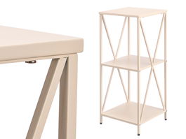 Giftdecor Estanteria 3 Baldas Beige 33x72.5x5.5 cm