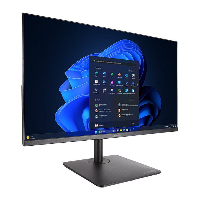 Terra All-in-One PC 2401HA Greenline - PC Todo en Uno 23.8" Full HD, Intel Core 3-100U, 16GB RAM, 500GB SSD, Windows 11 Home