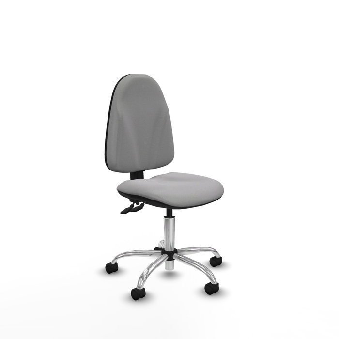 PIQUERAS Y CRESPO Silla de oficina Algarra Gris claro sin brazos PIQUERAS Y CRESPO Silla de oficina Algarra Gris claro sin brazos