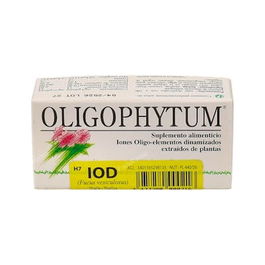 HOLISTICA Oligophytum Iodo 100Gr - Complemento alimenticio para sobrepeso, bocio y sensación de frío