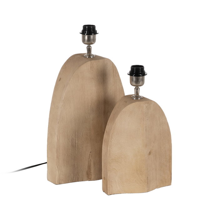 Base Lámpara Mesa Natural 20 X 9 X 26 cm